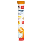 Doppelherz aktiv Vitamin D3 2000 IJ Prednji pogled Retuširani prednji pogled Zadnji pogled Pogled sa leve strane Pogled sa desne strane