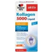 Doppelherz aktiv Tečni Kolagen 5000 Prednji pogled Retuširani prednji pogled Zadnji pogled Pogled sa leve strane Pogled sa desne strane