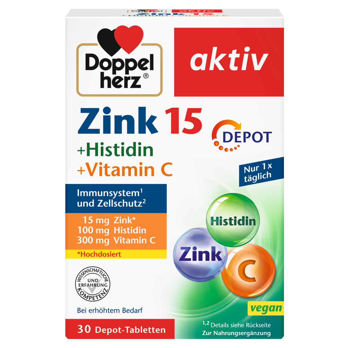 Cink 15 + Histidin