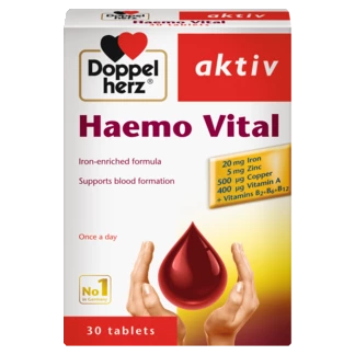Doppelherz aktiv Hemo Vital Prednji pogled Retuširani prednji pogled Zadnji pogled Pogled sa leve strane Pogled sa desne strane