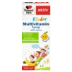 Doppelherz aktiv KINDER Multivitaminski Sirup Prednji pogled Retuširani prednji pogled Zadnji pogled Pogled sa leve strane Pogled sa desne strane