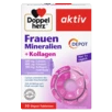 Doppelherz aktiv Minerali i vitamini za žene + Kolagen DEPO Prednji pogled Retuširani prednji pogled Zadnji pogled Pogled sa leve strane Pogled sa desne strane