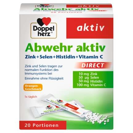 Doppelherz aktiv Imuno aktiv DIREKT Prednji pogled Retuširani prednji pogled Zadnji pogled Pogled sa leve strane Pogled sa desne strane