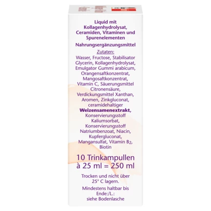 Doppelherz aktiv Kolagen + Hijaluron + Ceramidi Pogled sa desne strane