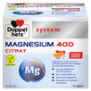 Illustration of the product packaging Doppelherz system MAGNEZIJUM CITRAT 400 front view