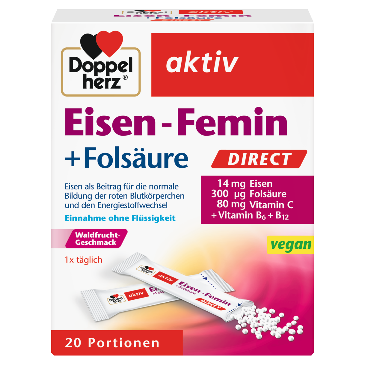 Gvožđe za žene + Folna kiselina DIREKT