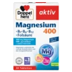 Doppelherz aktiv Magnezijum 400  Prednji pogled Retuširani prednji pogled Zadnji pogled Pogled sa leve strane Pogled sa desne strane