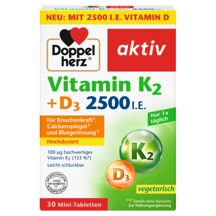 Vitamin K2 + D3 2500 IJ