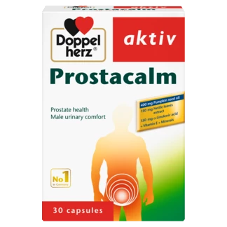 Doppelherz aktiv Prostacalm Prednji pogled Retuširani prednji pogled Zadnji pogled Pogled sa leve strane Pogled sa desne strane