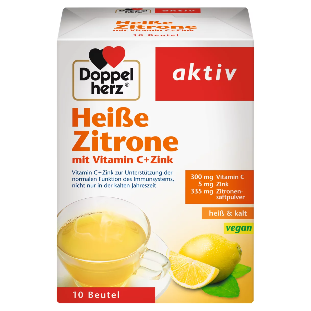 Doppelherz aktiv ČAJ OD LIMUNA Prednji pogled Retuširani prednji pogled Zadnji pogled Pogled sa leve strane Pogled sa desne strane